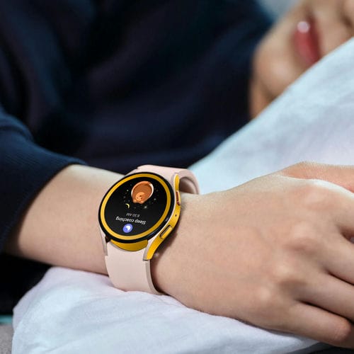 Samsung_Watch5 40mm_Matte_Deep_Mustard_4